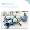 Decoratieve bloemen Kunstmatige bloembundels DIY Bouquet Decor Fake Hyangea Decoration Silk Wedding Supply