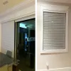 Fönsterluckor smartmatters vit laddningsbar fönster shangrila nyanser polyster tyg blackout ljus filtrering rullgardiner skräddarsydd