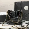 10A Top -Qualität -Designer Mini 22bag 23 cm echter Leder Umhängetasche Lady Handtasche Brieftasche mit Kiste C000 FedEx Sende