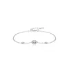 S925 Sterling Silver Geometric Design Bracelet for Women Light Luxury High-end Feel Thin Niche Cold Style 8b9s