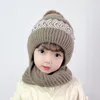 Berets Bons parent-enfant pour femmes chapeaux tricotés hivernaux