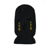 Beretti creativi a 3 buche maschera a maglia Simbolo del dollaro Ski Full Cover Full Winter Balaclava Outdoor Cold Weat