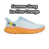 New Running Shoes Three Black White Blue Mist Orange Mint Powder Lilac Marble Clifton 9 Bondi 8 Designer Men's Sneakers Women's Sneakers