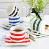 Tasses en céramique Creative Coffee Tup Disc Set japonais Solid Simple Cup.éthiopien