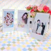 Frames 10pcs Office acrylique A6 Bafilet Affichage Stands Counter Plastic Message Board Menu College Holder for Business Affiche