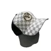Lyxdesigner Sun Hat Högkvalitativ personlig brev Baseballhatt utomhus Casual Män och kvinnor Klassisk Sun Hat med dammväska