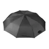 Sacs de rangement Automatique Open Close Umbrella Imperpose Pliage Polding Portable Pongee 10 COBBES IMITATION DU BOIN