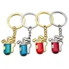 Клавичные корреаты Creative Golf Kepchain Car Epoxy Bucky Key Chain Pendate Custised Course Лучшие подарки K4247 Q240403