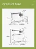 Keukenopslag roestvrijstalen organisator multifunctionele verdikte messenrek aanrecht kruidentopje eetstokje
