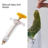 Other Bird Supplies Milk Easy Clean Breast Feeding Adjustable Baby Feeder 10ml 20ml Parrot Cockatiels Pet With Gavage Tube Hand