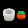 Baking Moulds Creative Fruit Persimmon Silicone Fondant Chocolate Cake Diy Mold Gypsum Decorative Ornaments Mould A877