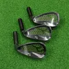 Clubs de golf neufs Little Bee Golf Clubs Black PCForged Cales Q (47) R (51) S (56) Degrés, S25C Forge en fer doux