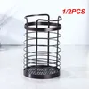 Kitchen Storage 1/2PCS Silverware Holder Circular Antirust Cutlery Drainer For Utensil Stainless Steel Gadgets Tools