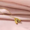 Internet Celebrity Hot Selling Peanut Pearl Necklace, Nisch Temperament Women's Collarbone Chain New Chinese Peanut Pendel Populärt tillbehör