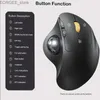 MICE 2,4G BLUETOOTH trackball souris Souris sans fil Charge sans fil de la souris à un pouce à base de pouce à la souris Y240407.