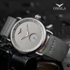 Onola Japan Simple Fashion Casual Belt Quartz Watch Men's Style