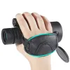 Óptica 10x50 ed Glass monocular FMC/BAK4 PRISM Correção da fase Correção de telescópio poderoso para caçar turismo viajante