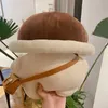 Filmer TV Plush Toy Kawaii Mushroom Kindergarten Svamp Plush Doll Söt tecknad Shiitake Mushroom Plush Toy Soft Fylld kudde Children Gifts 240407