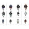 4 Style Super N Factory Watch 904L Steel Men's 41mm Black Ceramic Bezel Sapphire 126610 Nurkowanie 2813 8800