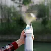 Bouteilles d'eau 2024 Sports 17oz / 500 ml de refroidissement Spray Mug PE Outdoor VTTOOD FAUTS POUR LA FITNESS ET LE COLY