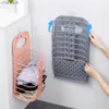 Cesti di stoccaggio pieghevole cesto per lavanderia vestiti sporchi da stoccaggio a parete montato per bagno multifunzionale strumento YQ240407