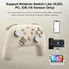 Spielcontroller Joysticks Pxn P50 Bluetooth Wireless Switch Pro Controller für Switch Control/iOS 16/PC Gamepads für Steam Gaming Makro Turbo Q240407