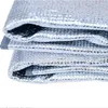 Tapetes cobertores de piquenique ao ar livre camada dupla espessada bloco 78.74x70,86 polegadas filme de alumínio impermeável para