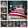 Sängkläder sätter National Flag Däcke Cover Set King Size Creative American For Teens vuxna mjuka och bekväma täcken