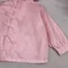 Brand Kids Coat Lovely Pink Baby Jackets Kids Designer Roupos Tamanho de 100-150 cm Carta de gradiente de impressão completa meninos meninas