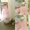 Summertime Girl Dresses Off The Shoulder Princess Tulle Puffy First Communion Birthday Party Dress Cute Kids Gown 240327