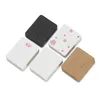 Jewelry Pouches Necklace Holder Card Bags Earrings Display Pouch Transparent Packaging
