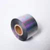 Gel 100 METTEURS HOLOGRAPHIC SNAKES FOILS Sliders Animal Imprimer des ongles Autocollants Sticker Sliders Transfer Foil Grid Nail Art Sticker