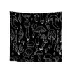 NoisyDesigns Custom Women Square Head Scarf Scraps Sarffe Ladies Printed wercheef с черной границей Красивый шарф Шал 240325