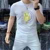 2024 Designers Mens Fashion t shirt Famous Brands Men Clothing Black White Tees Cotton Round Neck Short Sleeve Women's Casual Hip Hop Streetwear Tshir M-4XL