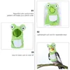 Dog Apparel Pigeon Clothes Funny Pet Birds Cross-Dressing Cute Costume Frog Style Halloween