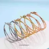 Hoogwaardige tiffancy Designer Bangle Knoop Bracelet Dubbele laag Wrap Rose Gold Set Diamond Mode Knoop Bracelet Origineel 1: 1 met echt logo