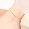 Инструменты Chuhan Gold Anklet Real Au750 Желто -золото