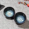 Tazze da tè 2pcs splendidamente ciotole da tè in ceramica ciotola in porcellana a casa tazza cinese singoli accessori per set personalizzati personalizzati