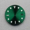 Kits 29mm 8215 Watch Disque Dial luminoso verde azul 2836 Dial de relógio para 2824 2836 8215 8205 8200 2813 3804 Dial modificado de movimento