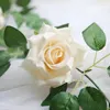Dekoracyjne kwiaty symulacja wystroju ślubnego Róże winorośl jedwabny fake kwiat balkonowy dekoracja
