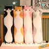 Movies TV Plush toy Long Cats Plush Doll Series Cute Animals Plush Toy Leg Clamping Doll Internet Red Cat Doll Soft Pillow Gift Toys For Children 240407