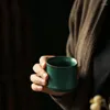 Kopjes schotels Japanse stijl keramische theekopje creatief bamboe kantoor master thee thee cup drinkware huis retro aardewerk drinkwater mok