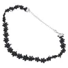 Storage Bags 9 PCS Women Choker Necklaces Black Velvet Stretch Tattoo Necklace Set For Girls