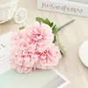 Decorative Flowers Artificial Silk Hydrangea Bouquet Fake Flower Plant Wedding Floral Indoor And Outdoor Decor Simulation Chrysanthemum