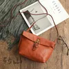 Borse da sera Alirattan 2024 Women for Borse Fashion Leather Mini Retro One Spalla Messenger Bolsa Feminina