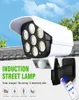 3 Modes 77LED Solar Lamps Outdoor Lighting IP65 Waterproof Street Wall Lamp PIR Motion Sensor Fake Camera Yard LED Lights for Gard7062880