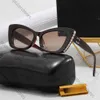 Chanells Sonnenbrille Designer Chanells Brille Frau polarisierter Pilot übergroß