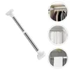 Shower Curtains Hole-free Rod Practical Curtain Pole No Punching Home Door Abs Drying Clothes Stretchy Tower Curved Bar