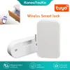 Lock Tuya Smart Home Electric Lock Hidden Cabinet Draadloze sloten voor lade Smart Life App Unlock Work Work With Mutilmode Gateway Hub