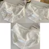 Metki damskie 3PCS/Set Bieliza dla kobiet bawełniane majtki wygodne dziewczynki żeńskie majtki średniego oddychające śliczne bielizna